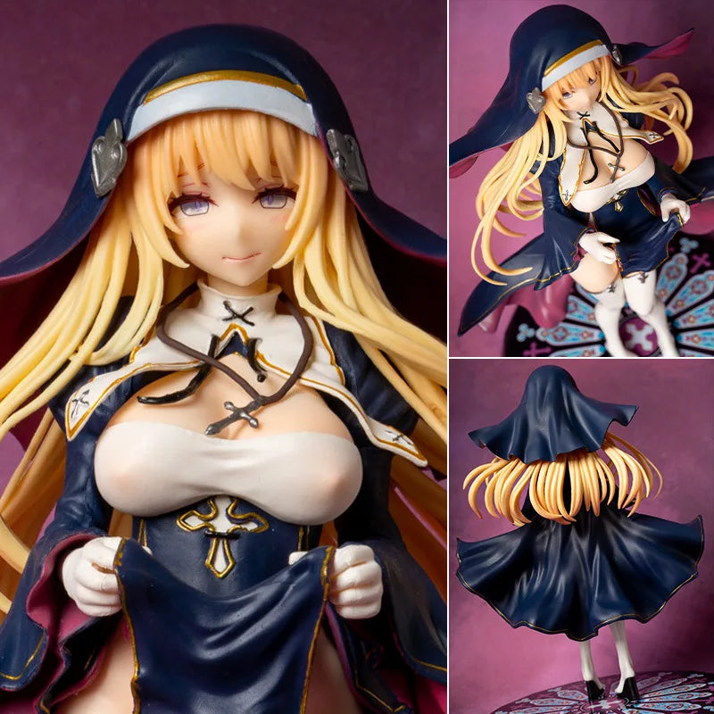 Black Sister Charlotte Handmade Original Winter Snow Beautiful Girl Model Ornament Action Figure Collectible for Boys And Girls