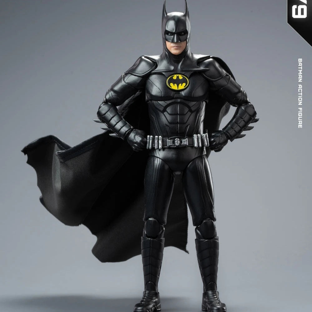 2026 FondJoy Keaton Batman Action Figure Official 2023 1/9 Scale Collectible Statue Desktop Decor Model Kit For DC Boy Fans Gift