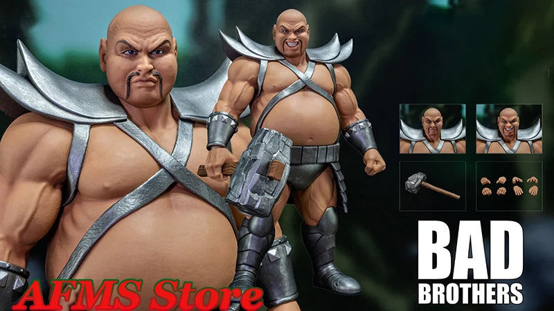 Storm Toys 1/12 Scale Collectible Figure Golden Axe Bad Brothers Classic Japanese Arcade Game Doll 6" Men Soldier Body