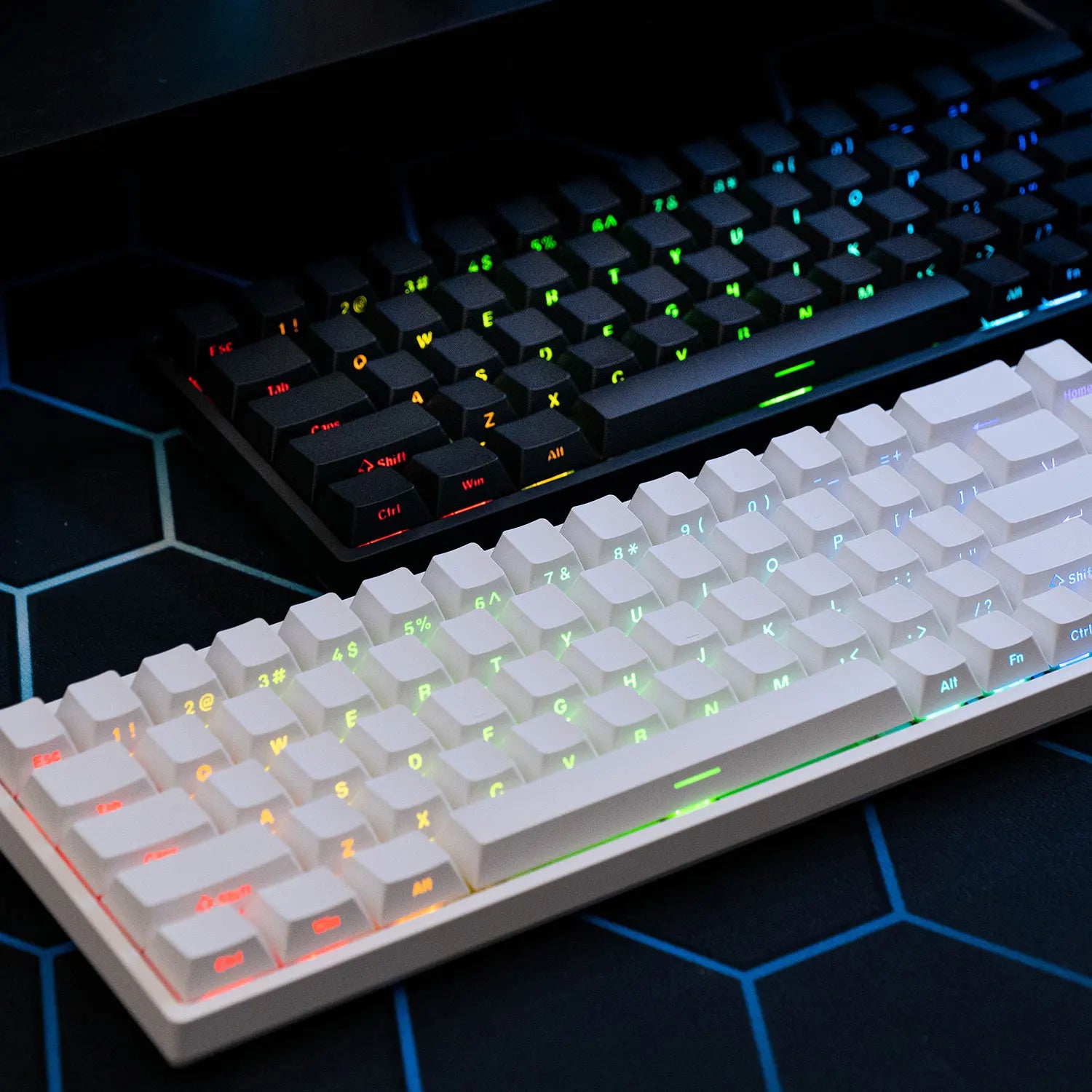 Akko MonsGeek FUN68 HE Magnetische Tastatur 65 % Rapid Trigger 0,005 mm 8000 Hz ARGB USB/Wireless Gaming Custom-Tastatur für Gamer