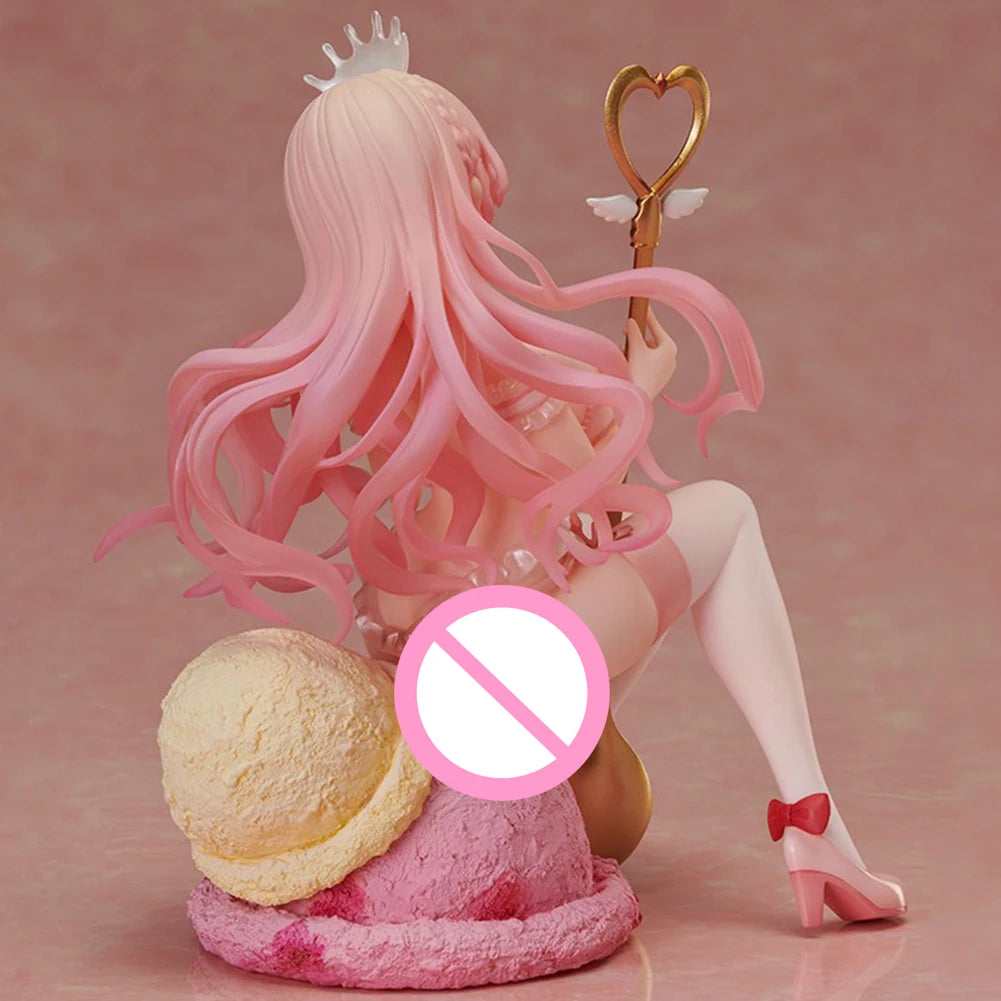Anime Tasting Girl Ichigo Milk Figure beauty girl Action Figure PVC model Choco Mint Figurine Collection toys birthday Gift 15cm
