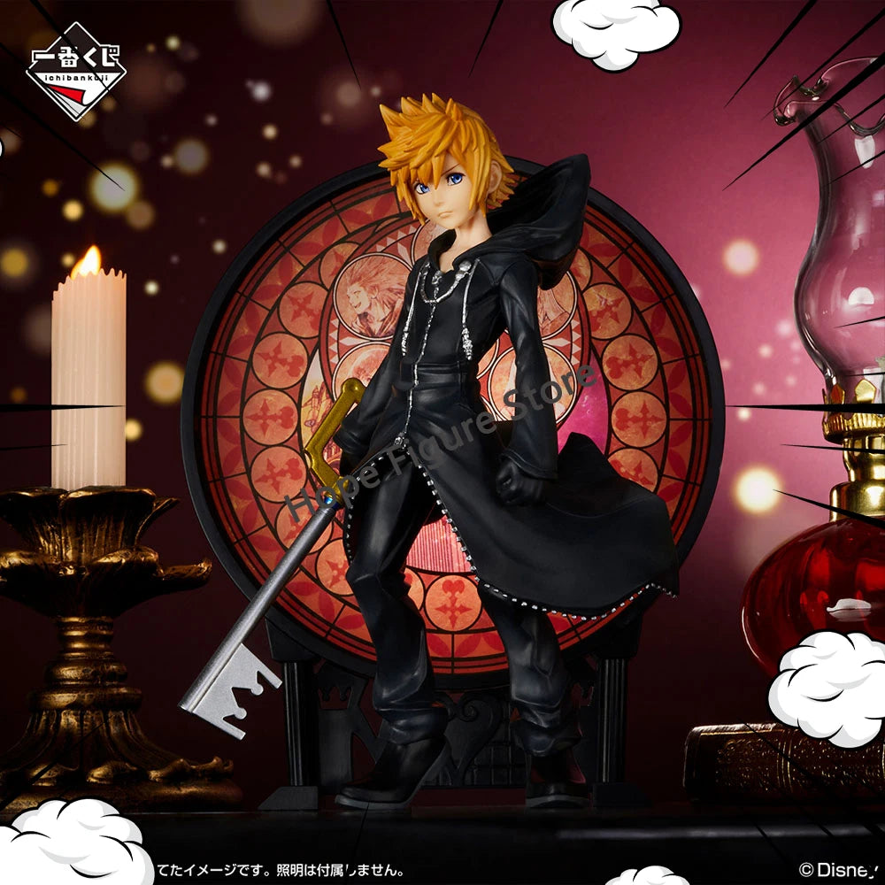In Stock Original BANDAI Ichiban Kuji Linking Hearts Roxas Sora Figure Anime Model Kingdom Hearts Figure Genuine Toy