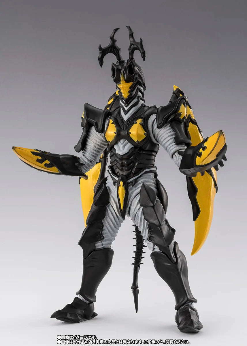 Officially Licensed Bandai Shfiguarts Hyper Zetton Figure Anime Ultraman Ginga S Crossroad Character Model