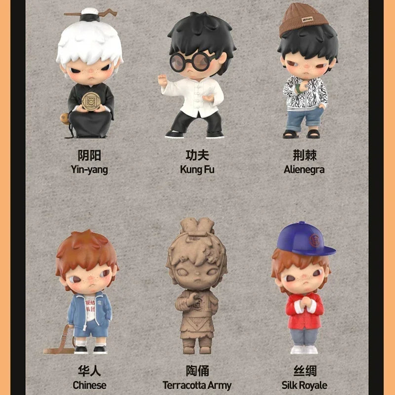POPMART Hirono X CLOT Mystery Box Mistery Caixa Action Figure Surprise Cute Model Birthday Gift