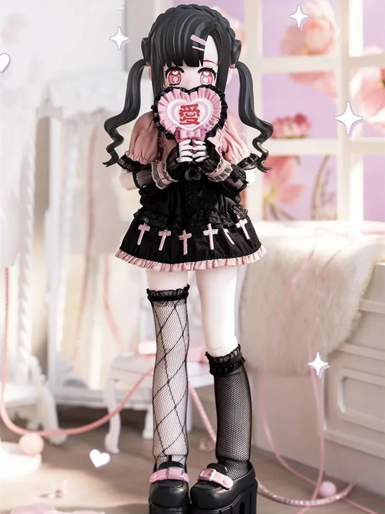 Original Candy Galaxy Bjd Blind Box 1/6 Weird Cute Girl Series Dolls Movable Joints Anime Figure Desktop Decoration Gifts Toys