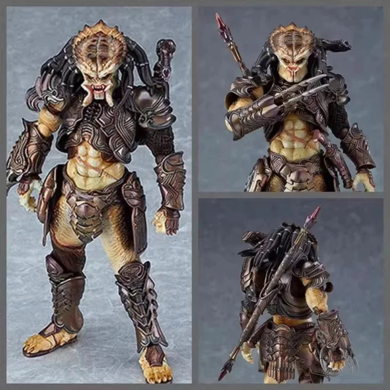 Figma SP-109 16cm Predator 2 Articulated Action Figure Sci-Fi Hunter Character Model Toy With Bio-Mask Ornament Boy Gifts