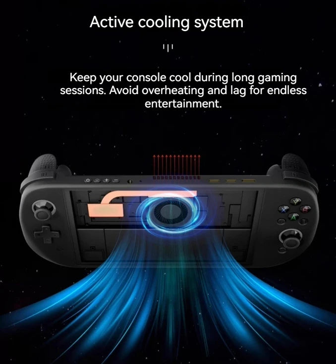 PeakDo 2025 120Hz 0-latency Handheld Home Console Wireless Portable Handheld Gaming Console For Switch/Steam/PC/PS5/XBOX