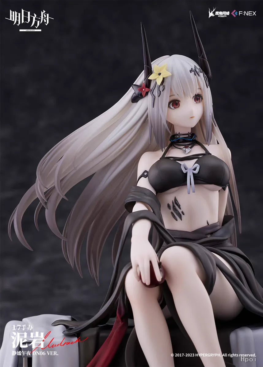 In Stock NEX Arknights Mudrock Swimsuit Tranquil Midnight DN06 Figure Action Collectible Model  Assemble Toys Gift