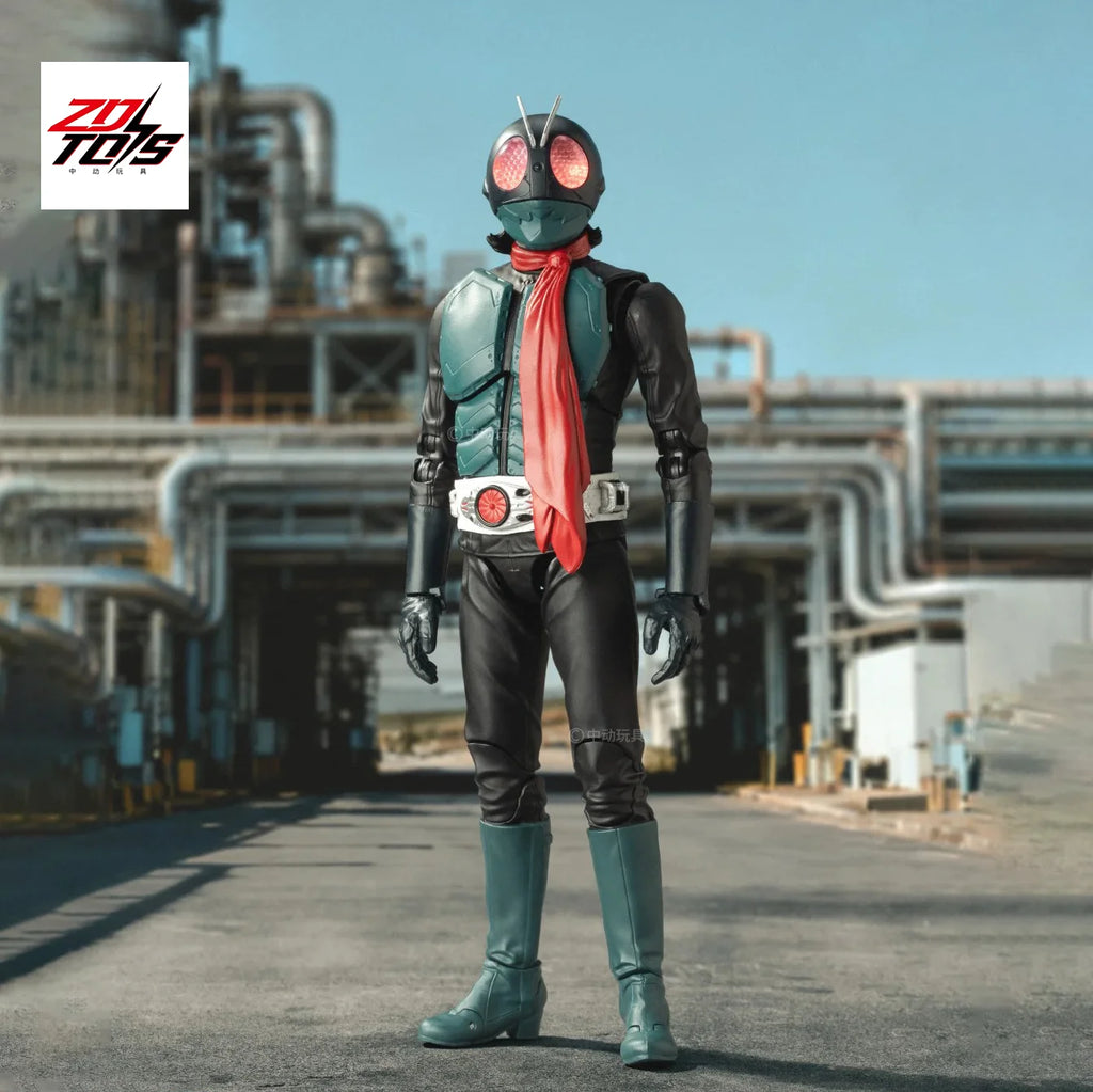 ZD Toys Kamen Rider Action Figures 18cm Masked Rider 1 Model Figures Joint Movable Anime Collection Ornament Toys Surprise Gift