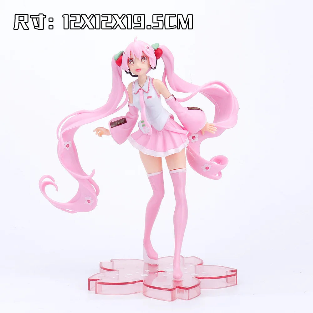 Miku Sakura Lolita Bunny Ears Girl Pillow Miku Swimming Ring Pajamas Rem Rabbit Hug Qiong Mei Figure Anime Cosplay Cushion Doll