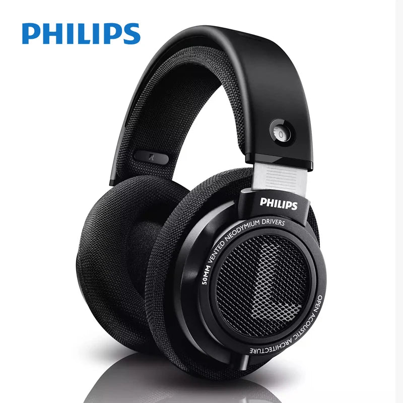 Philips SHP9500 Kopfhörer HiFi-Stereo-Kopfhörer mit Kabel, Computer, Online-Lernen, Ohrhörer, Esports-Spiel, 3,5 mm, 6,3 mm, Universal-Headset