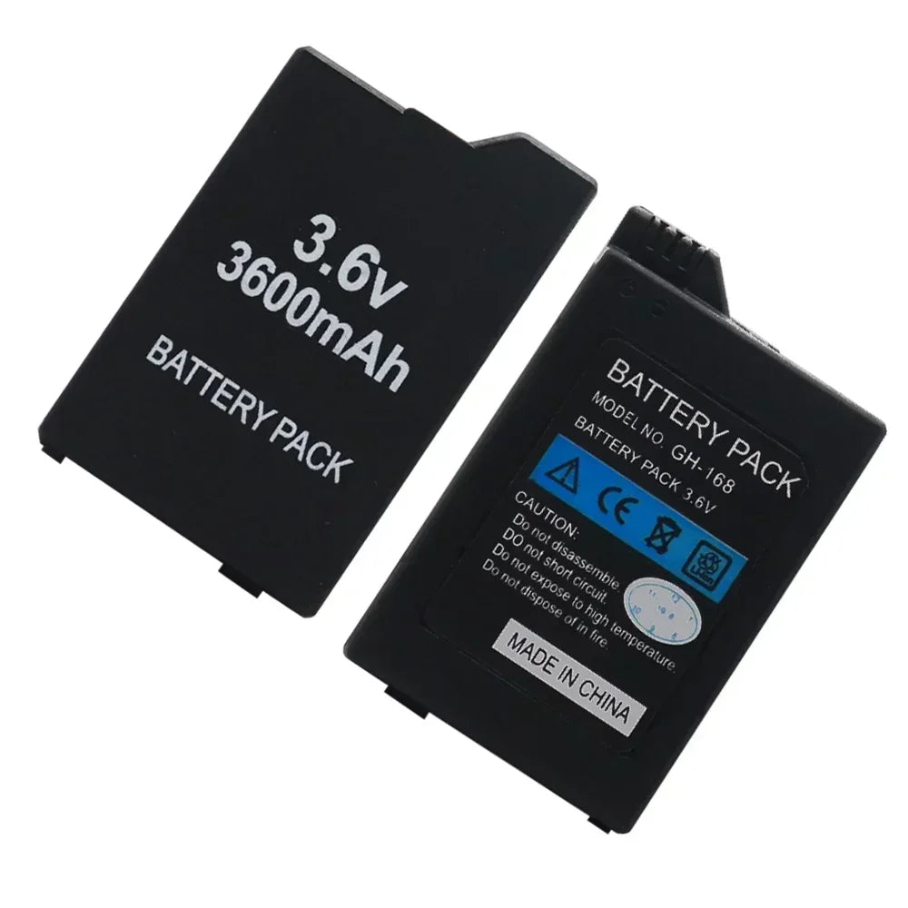 Вградена батерия 3.6V 3600mAh за Sony PS Lite PSP 2th PSP-2000 PSP-3000 PSP-3004, игрови конзоли, акумулаторни батерии за хостове.