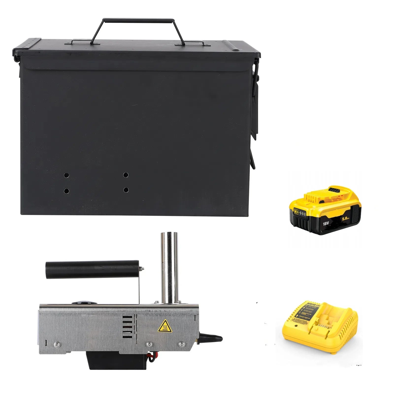 Wireless OA Vaporizer 18V Battery Oxalic Acid Sublimator and Vaporizers Powered Cordless Oxalic Acid Vaporizer Beekeeping Tools
