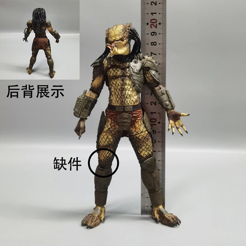 NECA Alien Vs Predator 7 Inch Action Figure  Body Model DIY Assembly Fighting Dog Toy Collectible Statue PVC Material