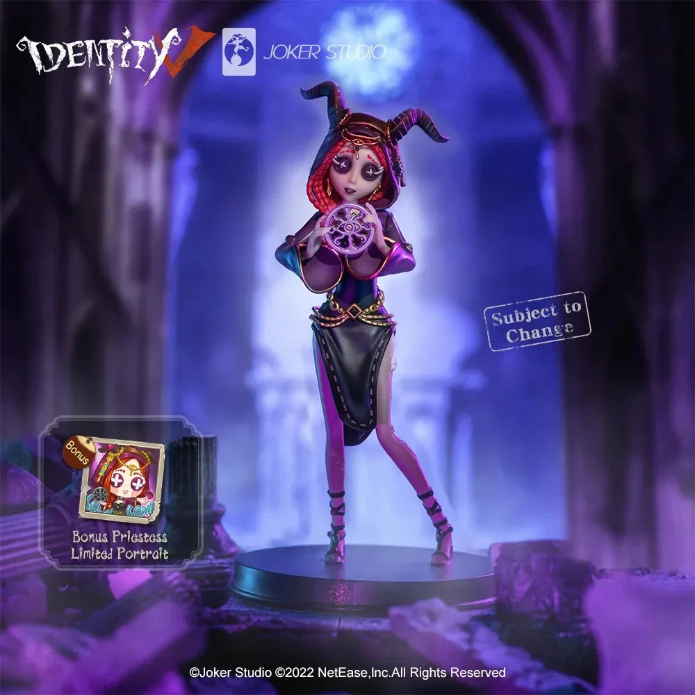 Original Identity V -Emma Woods Gardener Priestess Magician17cm Action Figure Game idv Figurine Pvc Collection Model Genuine Toy