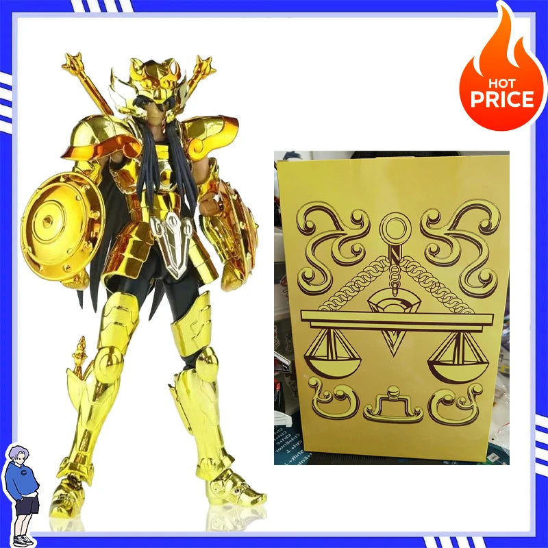 24-hour Shipping CS Model Saint Seiya Myth Cloth EX Libra Dohko Zodiac Warrior Action Figure in Stock