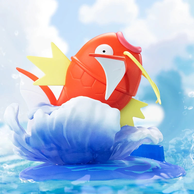 Anime Pokemon Action Figures Magikarp Gyarados Doll Funism Genuine Original Desktop ornaments Model Toy Children's Birthday Gift