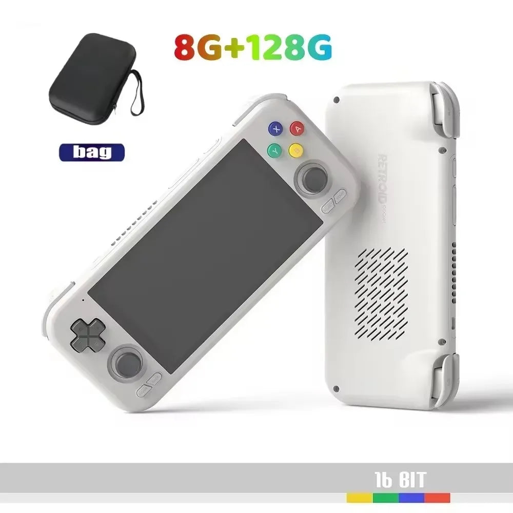 Retroid Pocket 4 Pro 4.7 Inch Video Game 8G+128GB RP4 Handhelds Retro Player Android13 WiFi 6.0 Bluetooth Console PSP PS2 Gift