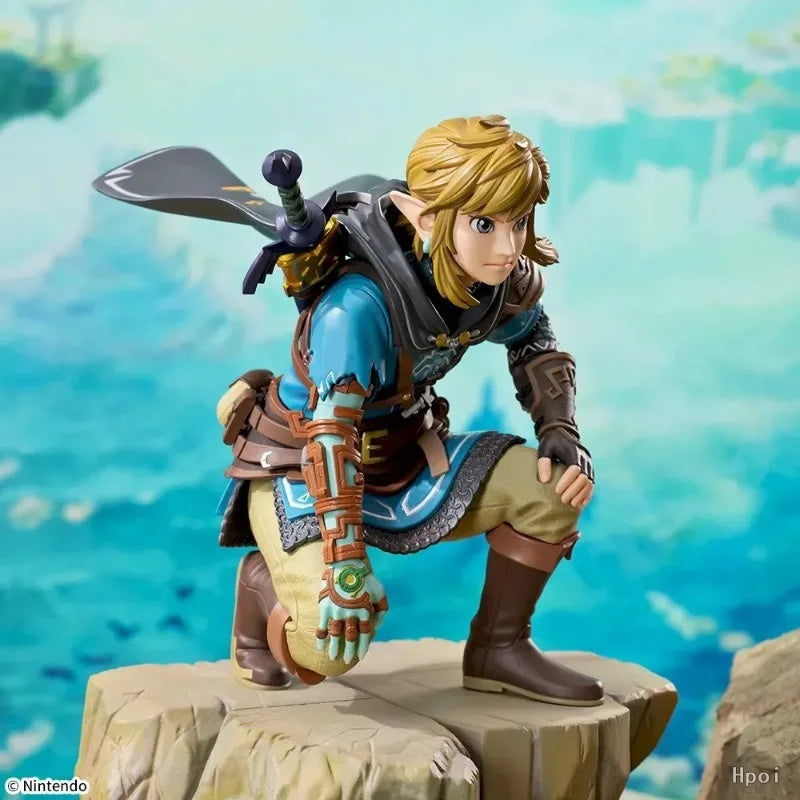 Original Sega The Legend of Zelda Tears of the Kingdom FIGURIZMα Link Figure SEGA 23CM Anime Action Model Collectible Toys Gift