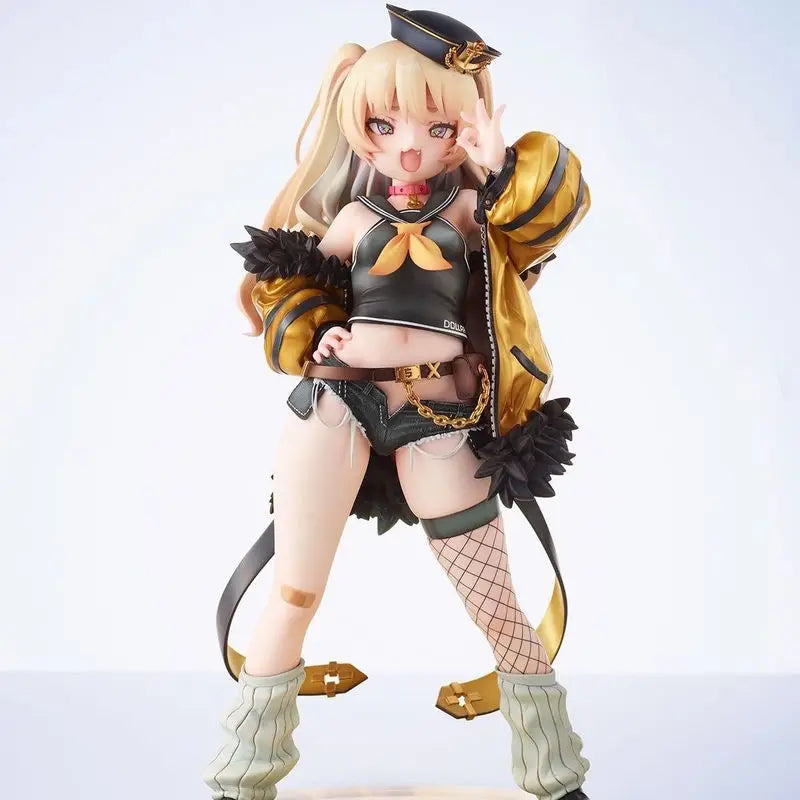 Mimeyoi Azur Lane Pretty Girl Uss Bache Handmade Model Desktop Computer Case Car Ornament Game Collectibles Birthday Gift