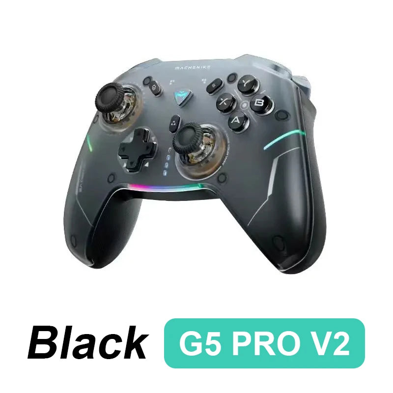 Machenike Gamepads G5 Pro V2 Controller Three-Mode Game Collection Edition Hot Swap Hall Rocker Bluetooth Trigger Vibration Gift