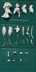 Resin Figure Kit Nagisa Kaworu 1/6 Unpainted Garage Resin Kit Model GK
