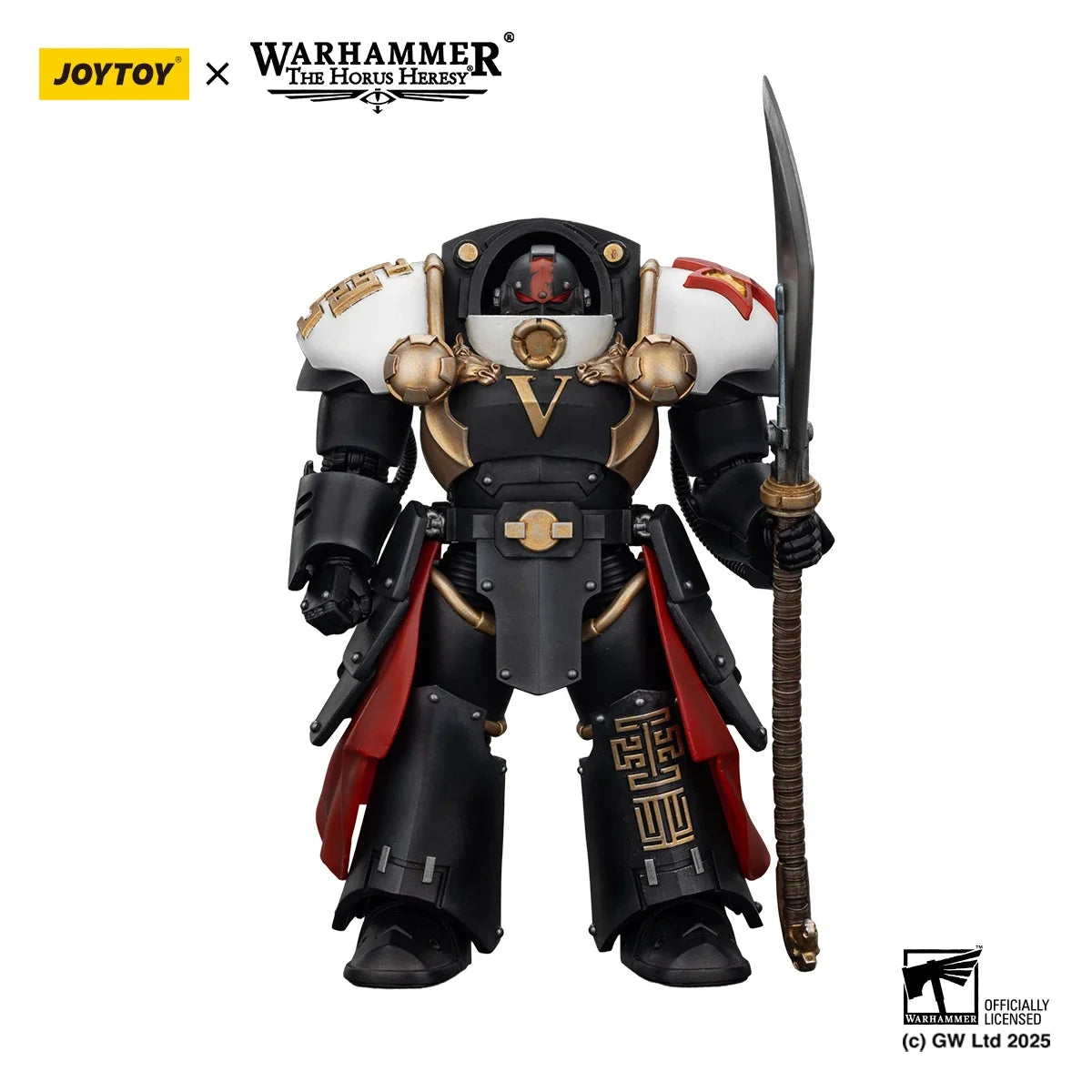 【Pre-sale】JOYTOY Warhammer 40K White Scars Legion Praetor Ebon Keshig Terminator 1 and 2 1/18 Action Figure Toy Model