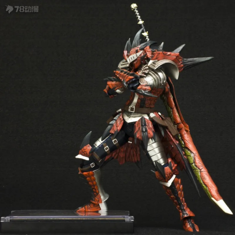 Thousand Value Practice Original Finished Movable Doll Series Monster Hunter Anime Action Figure Model Toys Model Gifts for Boys