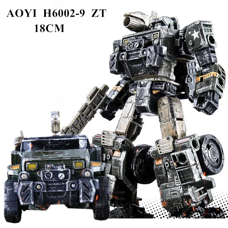 Deformable Toys BMB New 21CM Transformation Boy Robot Car Anime Action Figures Deformation Truck Model Kids Gift H6001-3 SS38
