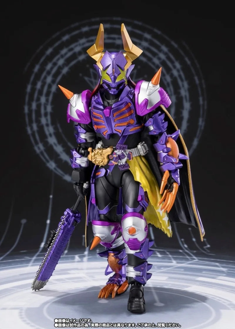 Bandai Genuine S.H.Figuarts KAMEN RIDER GEATS Anime Figure Kamen Rider Buffa Action Toys Kids Christmas Gift Collectible Model