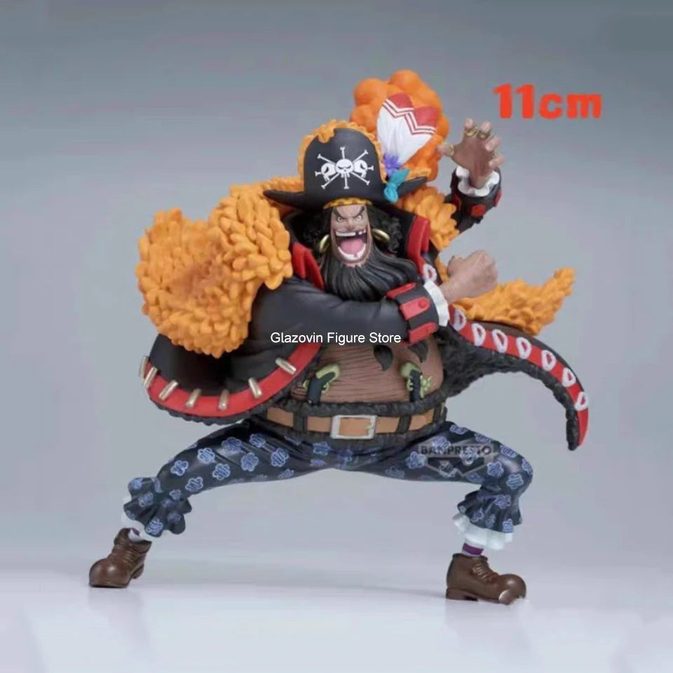Original Genuine Banpresto One Piece Moment Of Battle 11cm Marshall D. Teach Anime Action Figure Model Toy Gift Glazovin