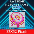 64X64 Smart LED Pixel Display RGB DIY Programmierbare Pixel APP Control Art Display Kreative Animationen Für Gaming Room Decor 