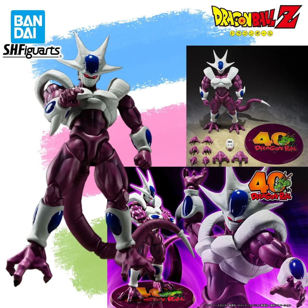 In Stock Genuine BANDAI SHFiguarts Dragon Ball Z 40th Anniversary Reissue Edition Final Form Cooler Figure Anime Action Model