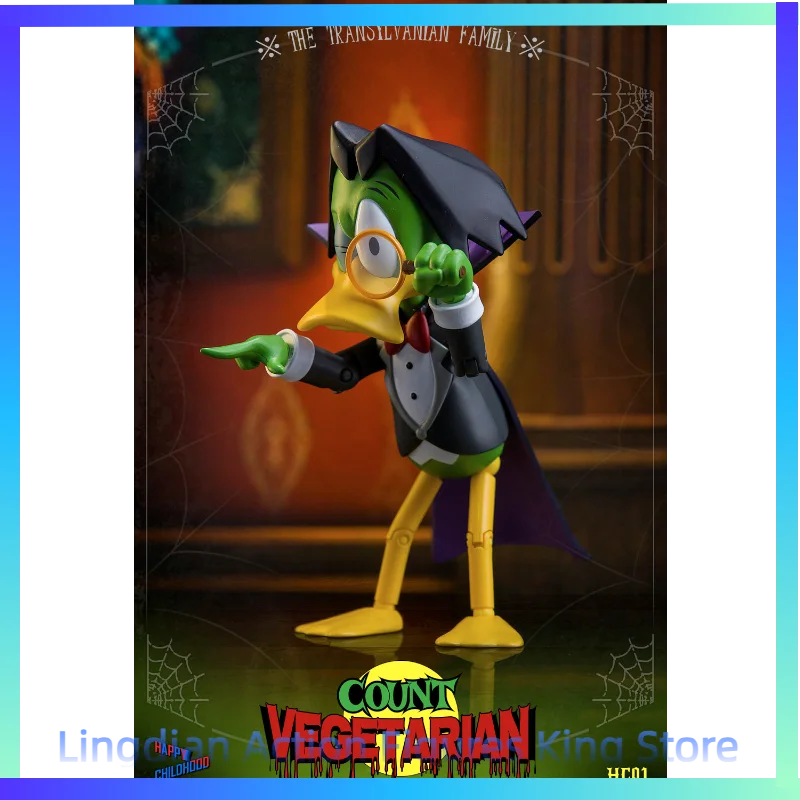 In Stock HAPPY CHILDHOOD The Vegetarian Earl The Adventures of The Strange Duck Action Figure Toy Collection Gift