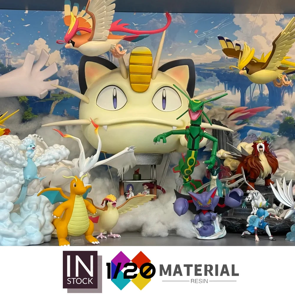 [In Stock]1/20 Resin Scale World [COPY POKE H] – Meowth Hot-air Balloon Huge Split3