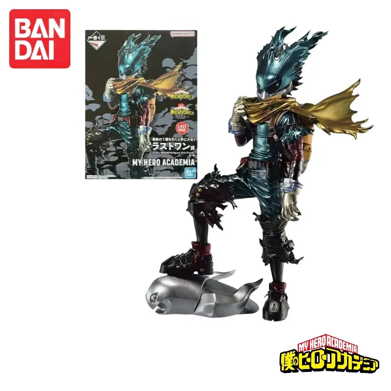 In Stock 100% Original Bandai My Hero Academia Anime Midoriya Izuku All Might Endeavour Hawks Character Model Toy Kids Gift