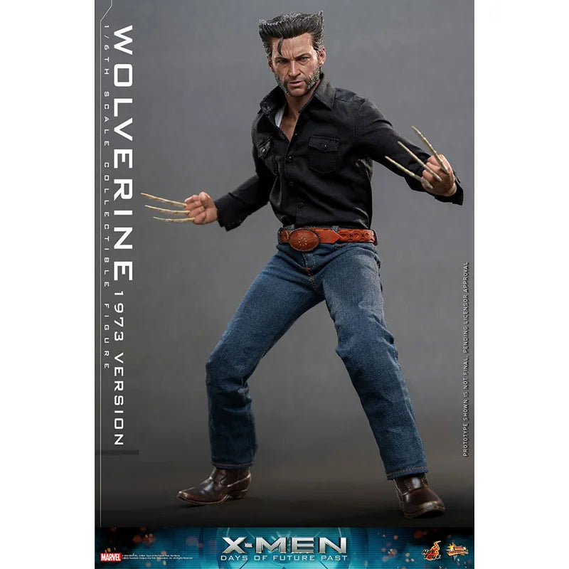 100% Original HOTTOYS HT MMS659 MMS660 Movie Masterpiece X-MEN Future Past 1/6 Wolverine 1973 Ver. In Stock Anime Action Model