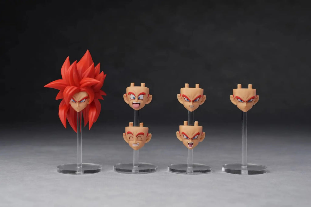New Kamione Tonsenarttoys Dragon Ball Super Saiyan 4 Gogeta Action Figure Fusion Warriors SSJ4 1/12 Collection Model  Toy Gifts