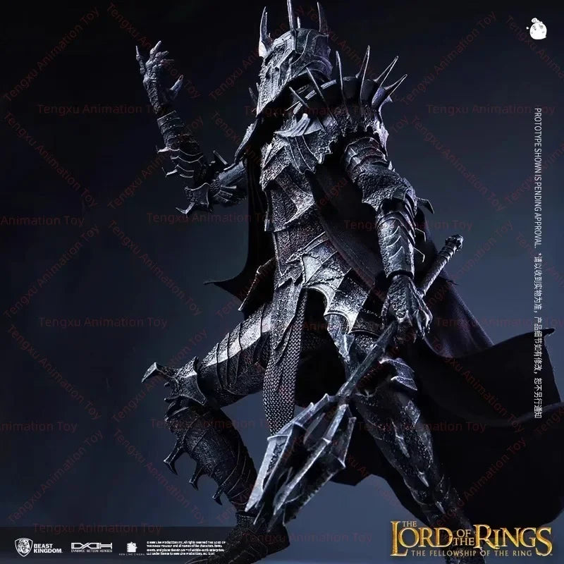 In Stock Original Beast Kingdom Lord of The Rings Dark Lord Sauron Action Figure Collection Gift Toy