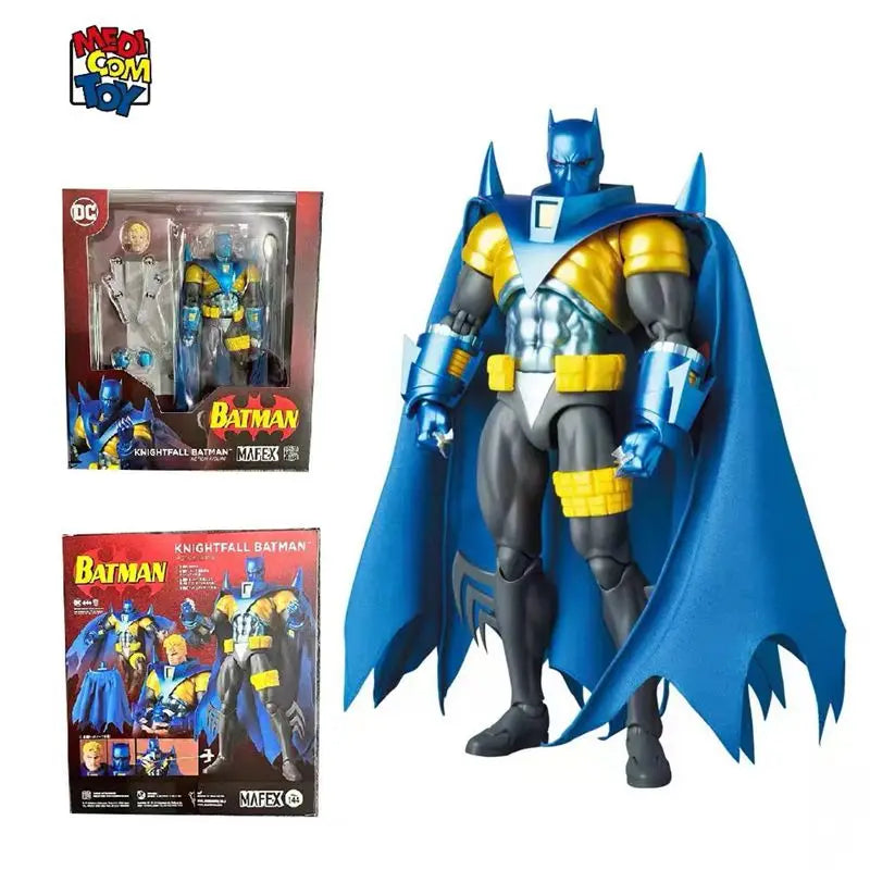 Original Medicom MAFEX No.144 MAFEX KNIGHTFALL BATMAN Anime Action Collection Figures Model Toys Gifts