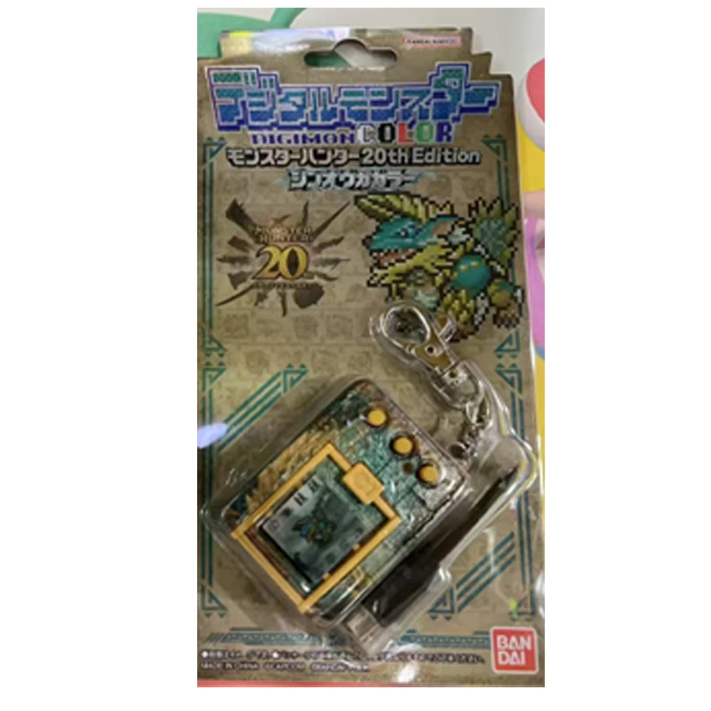 BANDAI GENUINE ORIGINAL  PB LIMITED DIGIMON TYRANNOSAURUS X MONSTER HUNTER    Action Figure Toys For Boys Girls Kids  Gift