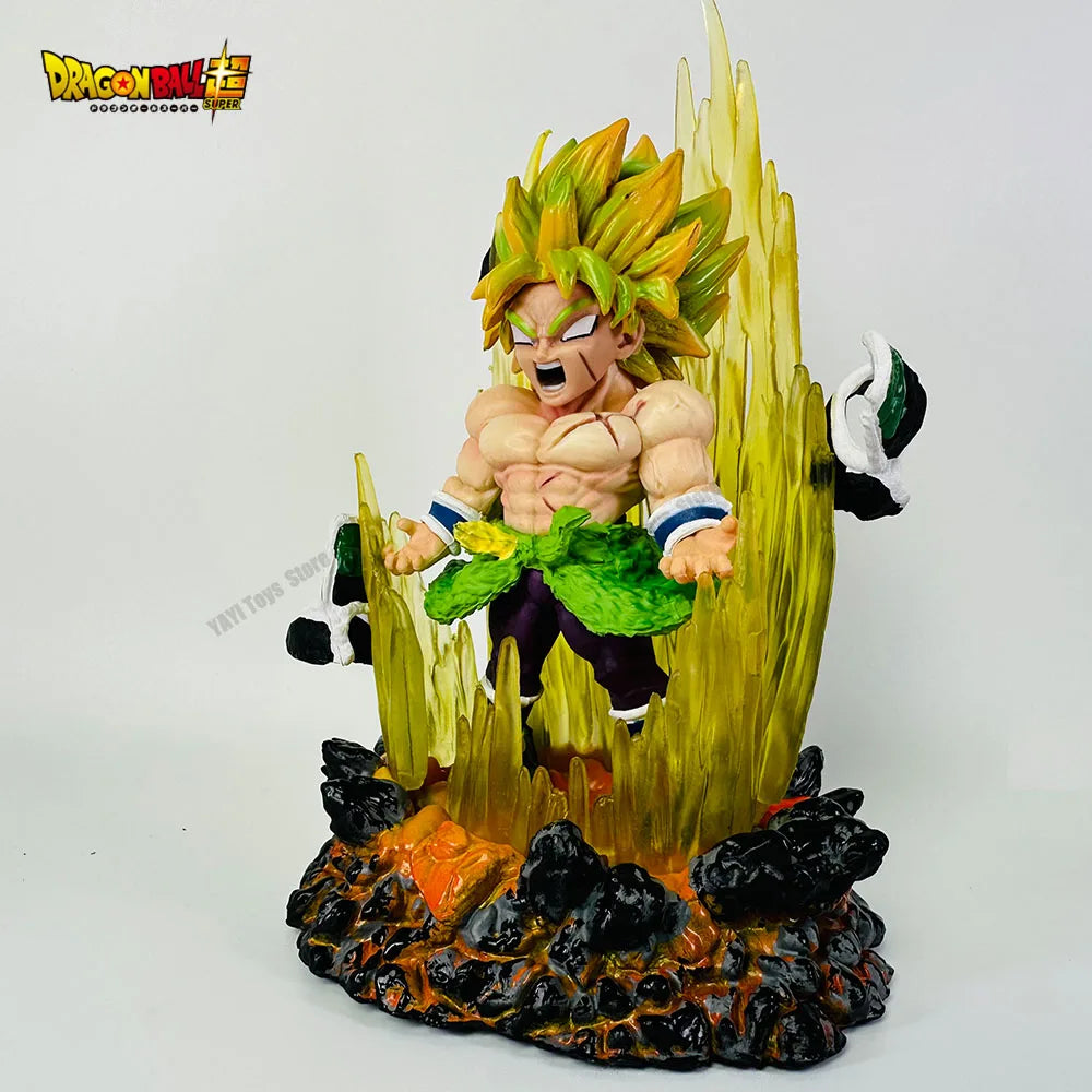 Anime Dragon Ball Shf Super Saiyan Brolli Figure Action Figures Hand-made Doll Model Ornament Gift toys