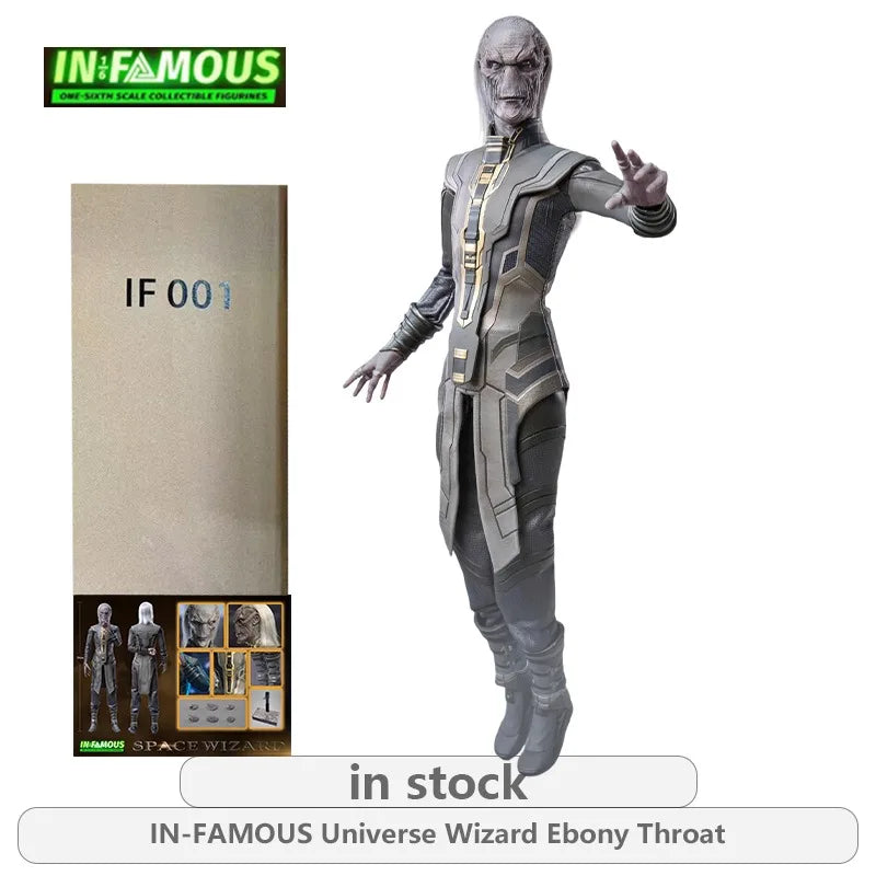 IN-FAMOUS Original Avengers 41\6 Action Figure Series Space Wizard Umu Throat\IF001\IF002 Action Figure Model Toys Movable Model