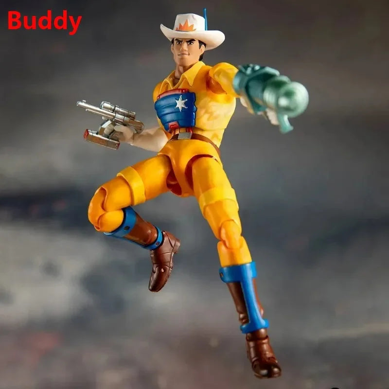 In stock Saint Model DMS 1/12 BraveStarr Interstellar Sheriff Bresta Sheriff Anime Action Figures Model Toys Gifts