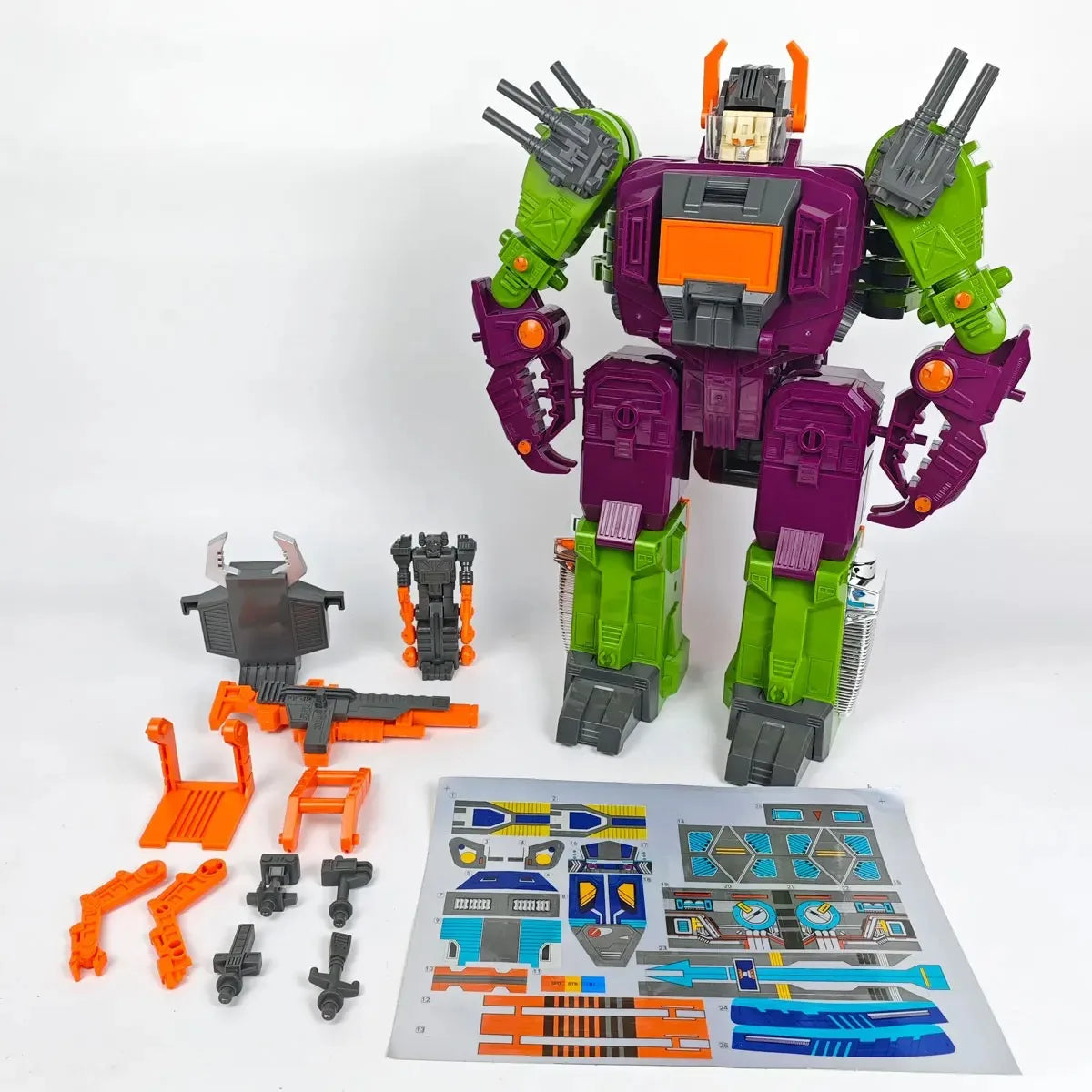 BXZX Transformation G1 Crazy Scorpion Giant 35cm Scorponok Collection Gift Toys Action Figure Robot Model