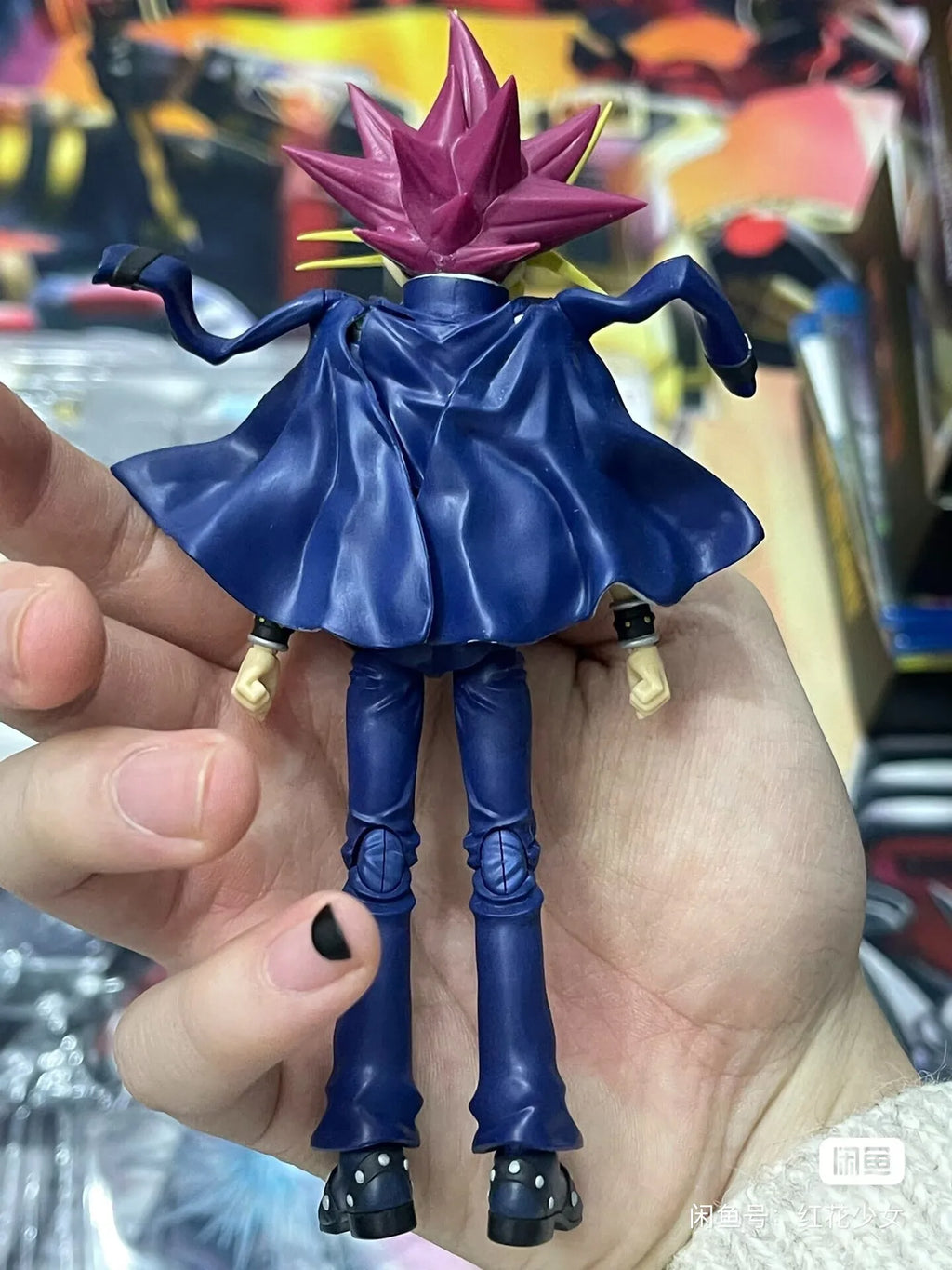 In-Stock Bandai S.H.Figuarts SHF Yami Yugi (Yu-Gi-Oh!) Action Figure Toy Model Gift