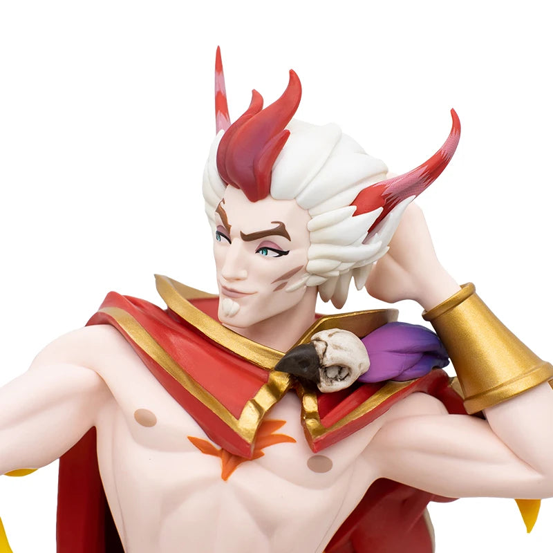 LOL Xayah Rakan Figur Skulptur Sammlerstück Spiel Figur Ornament