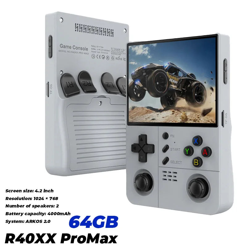 FUNKIDDY Retro Handheld Game Console R40XX pro Max Wi-Fi Compatible R36XX 20000+ Games Player Gift for Boys And Friends
