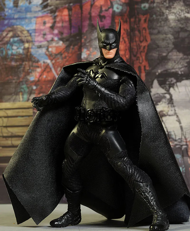 Mezco One 12 Bat-Hero Ascending Knight Full Black 6" Boxed Action Figure