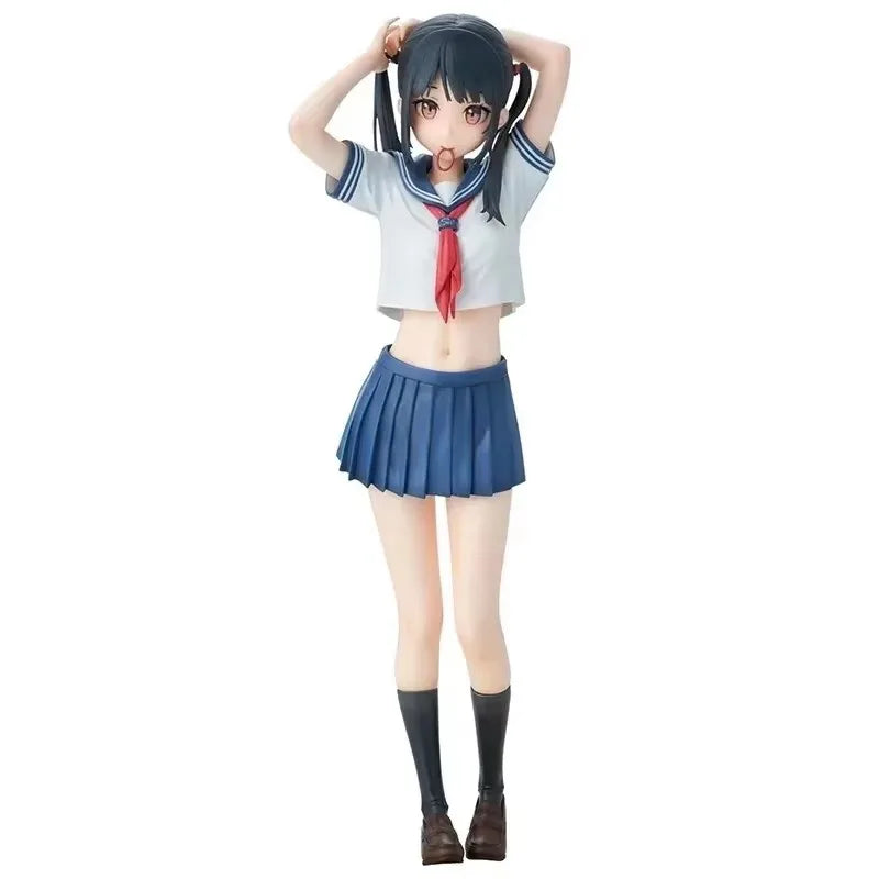 Anime Hayase Yuka Figurine Blue Archive Cartoon Game Figure GK Yuka Cute Girl Model Lolita Arisu Statue Pvc Mushoku Tensei Toys